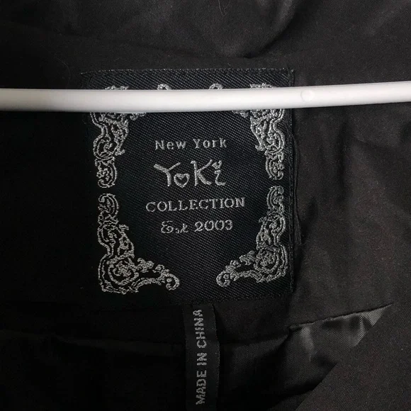 NWT Yoki Black Chic Poncho Jacket - Picture 6 of 6